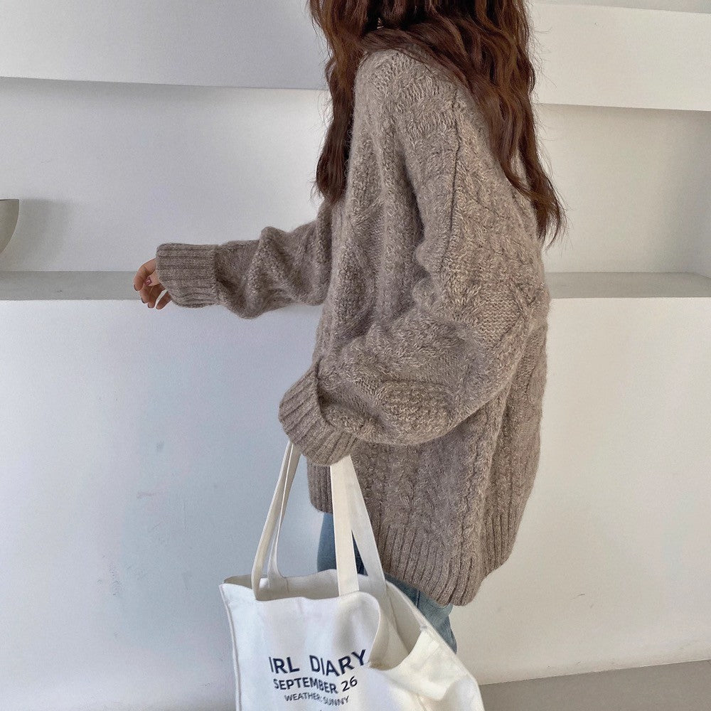 Mirelli Cozy Cable Sweater