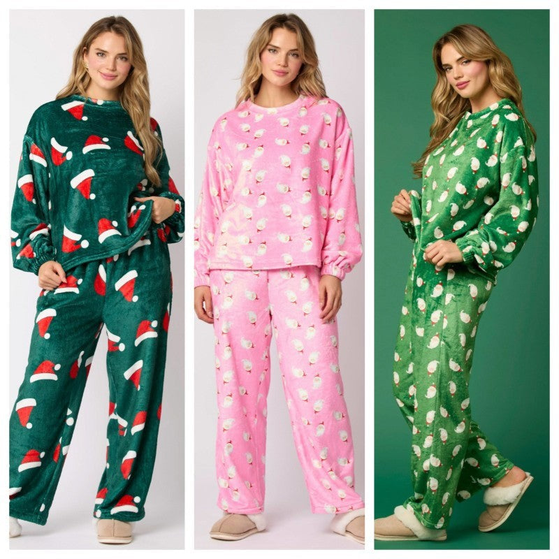 Nollie Flannel Pajama Set