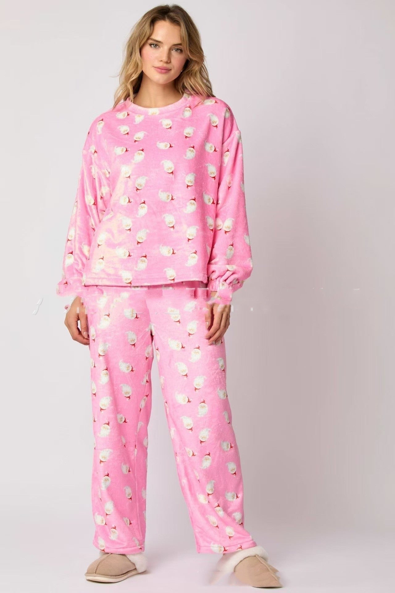 Nollie Flannel Pajama Set