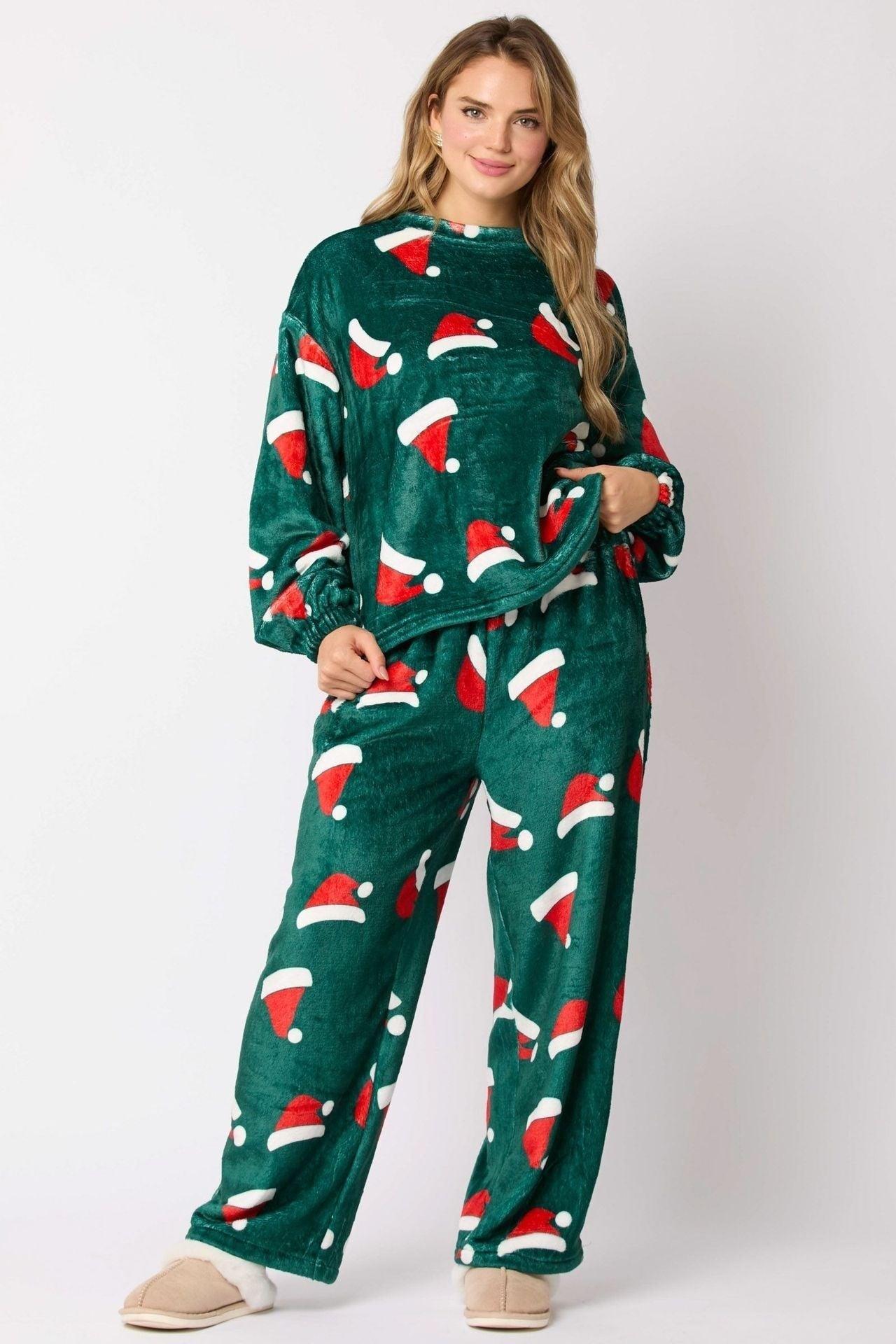 Nollie Flannel Pajama Set