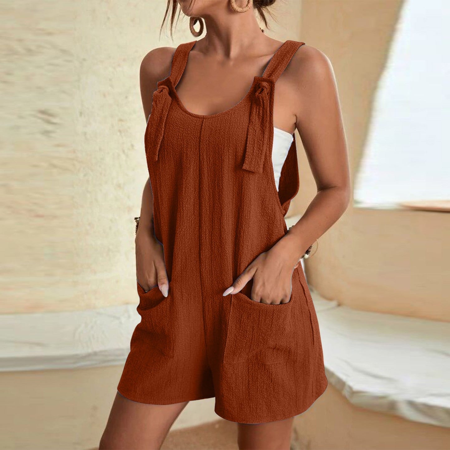 Telya Casual Pocket Jumpsuit