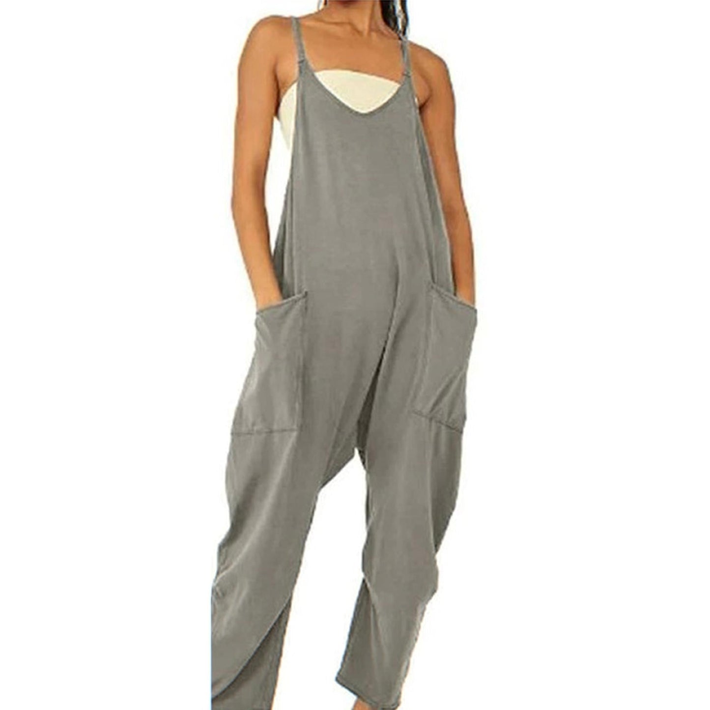 Vionna Zip Pocket Jumpsuit