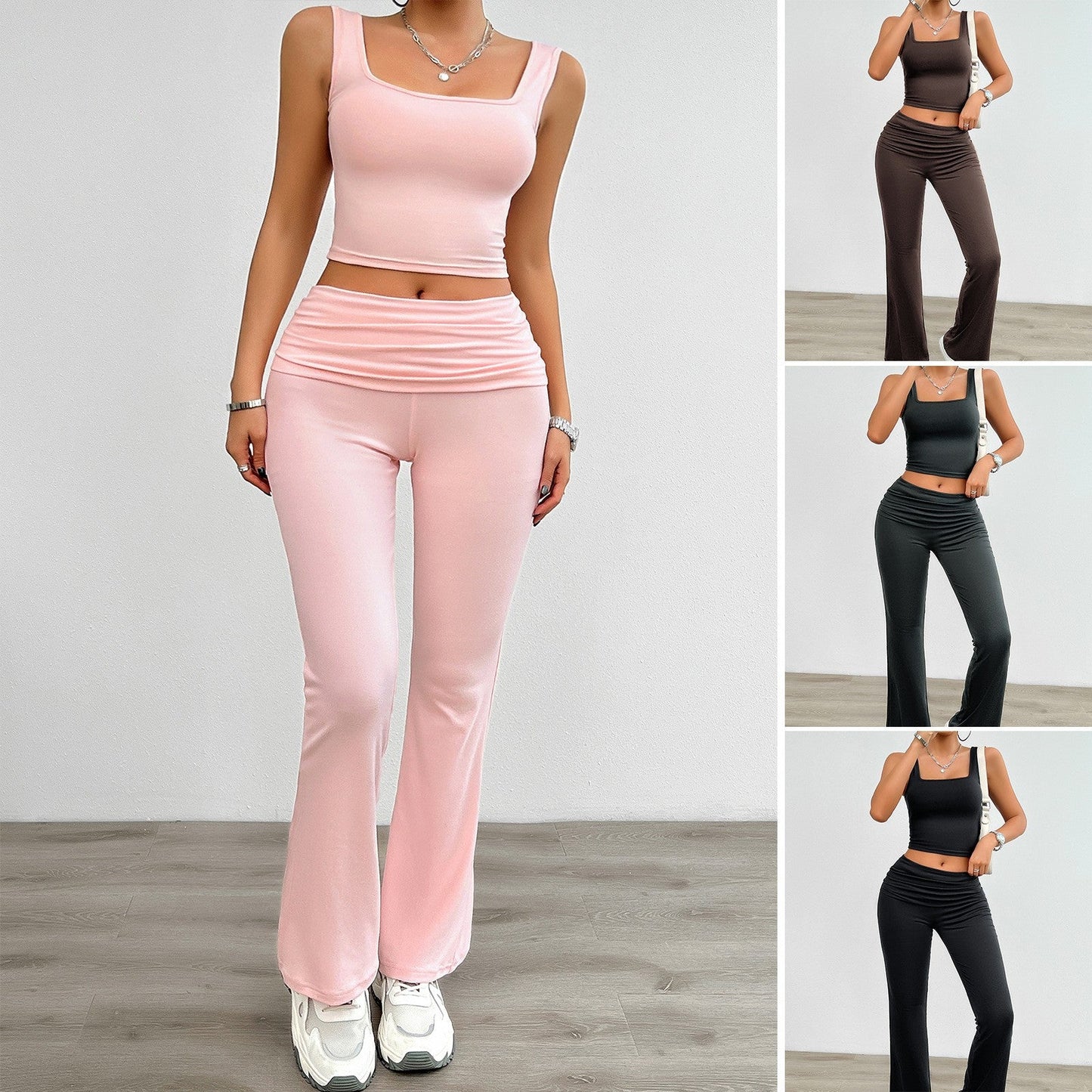 Zahira Sleek Vest Set