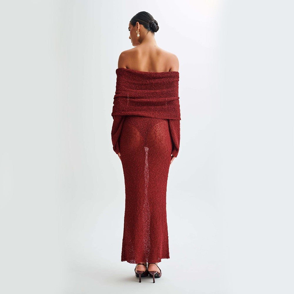 Alira One-Shoulder Maxi Dress