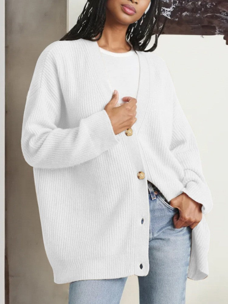 Avenne Knit Drape Cardigan