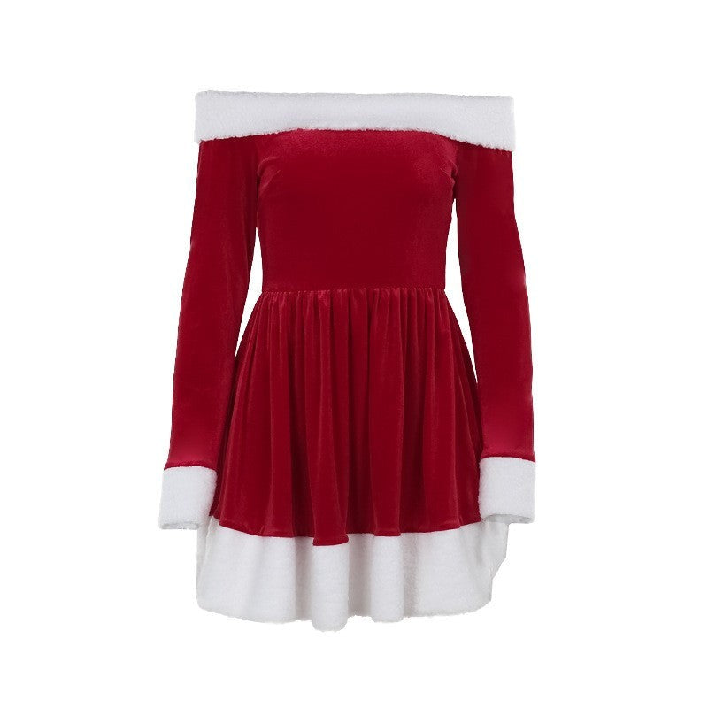Mirelle Santa Velvet Dress