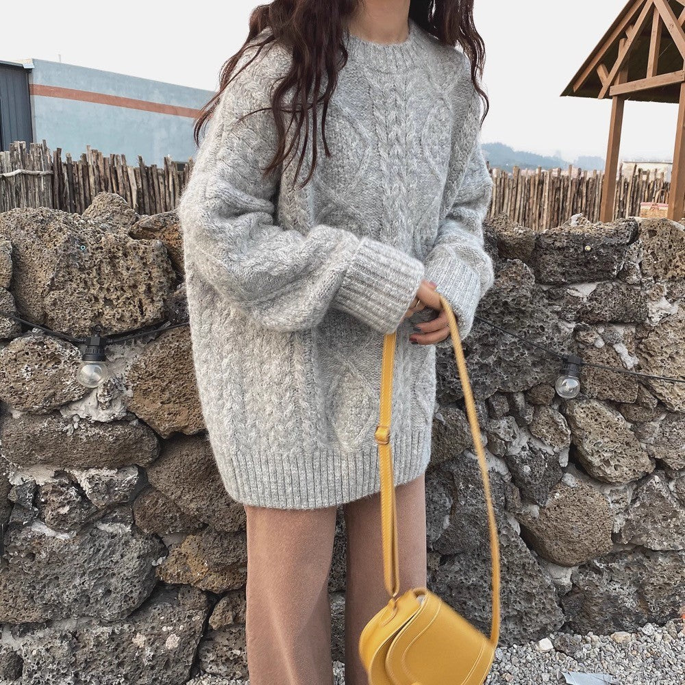 Mirelli Cozy Cable Sweater