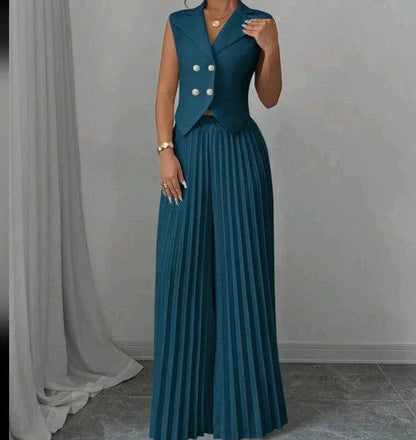 Noira Pleated Power Set