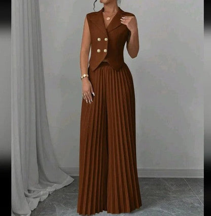 Noira Pleated Power Set