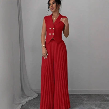 Noira Pleated Power Set