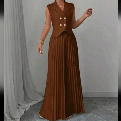 Noira Pleated Power Set