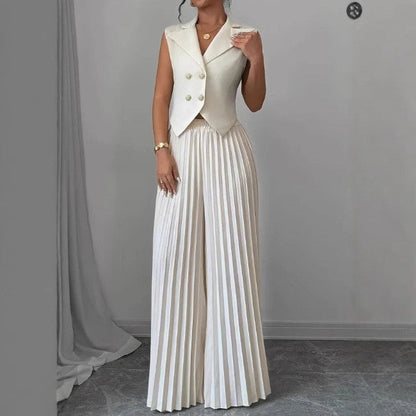 Noira Pleated Power Set