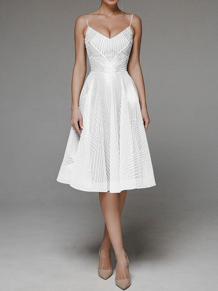 Serelina Embroidered Slip Dress