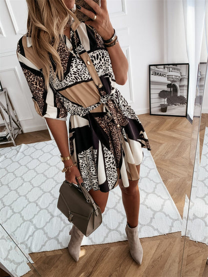 Solayne Vintage Mini Dress