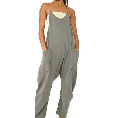 Vionna Zip Pocket Jumpsuit