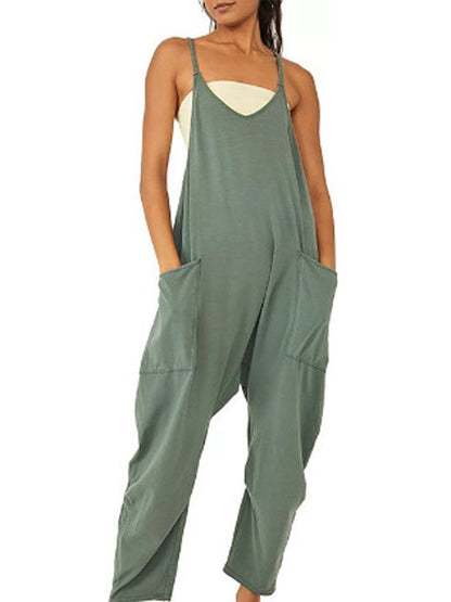 Vionna Zip Pocket Jumpsuit