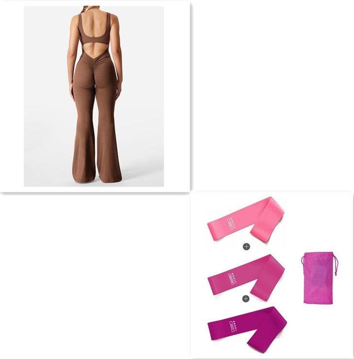 Zaria Backless Sculpt Jumpsuit