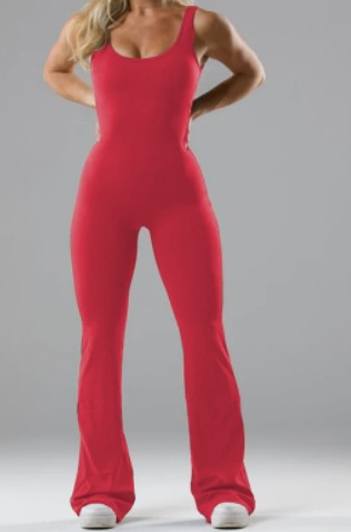 Zaria Backless Sculpt Jumpsuit