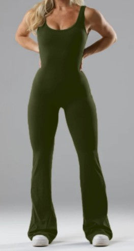 Zaria Backless Sculpt Jumpsuit