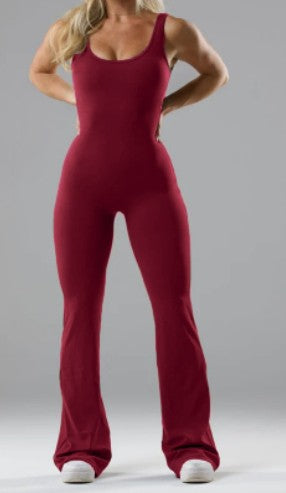 Zaria Backless Sculpt Jumpsuit