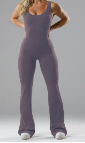 Zaria Backless Sculpt Jumpsuit